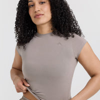 Cotton Icon Mid T-Shirt | Minky
