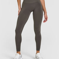 Effortless Seamless Leggings | Deep Taupe