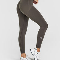 Effortless Seamless Leggings | Deep Taupe
