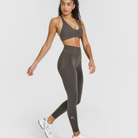 Effortless Seamless Leggings | Deep Taupe