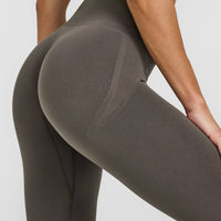 Effortless Seamless Leggings | Deep Taupe