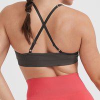 Effortless Strappy Bralette | Deep Taupe