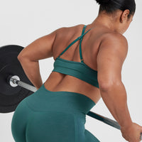 Effortless Strappy Bralette | Marine Teal