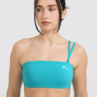 Everyday Bandeau Bralette | Aqua Blue