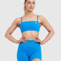 Everyday Bandeau Bralette | Tropical Blue