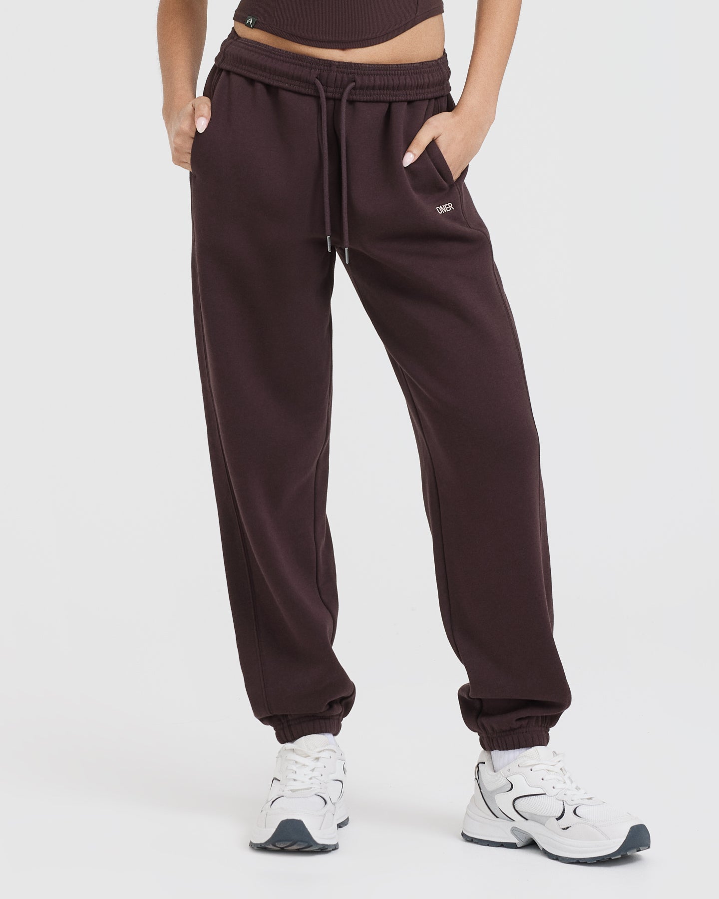 Foundations Joggers | Plum Brown