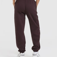 Foundations Joggers | Plum Brown