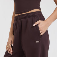 Foundations Joggers | Plum Brown