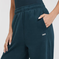 Foundations Straight Leg Joggers | Oil Blue