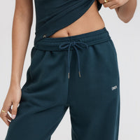 Foundations Straight Leg Joggers | Oil Blue