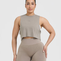 Go To Muscle Crop Tank | Minky