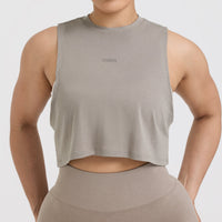Go To Muscle Crop Tank | Minky