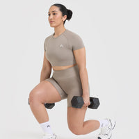 Go To Seamless Fitted Crop Top | Minky