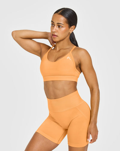 Everyday Sports Bra | Deep Powdered Orange