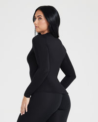 Mellow™ Soft Long Sleeve Top | Black
