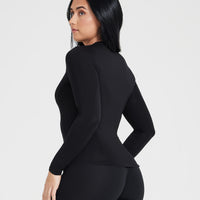 Mellow™ Soft Long Sleeve Top | Black