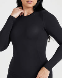 Mellow™ Soft Long Sleeve Top | Black