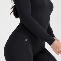 Mellow™ Soft Long Sleeve Top | Black