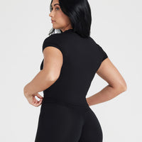 Mellow™ Soft Mid Short Sleeve T-Shirt | Black