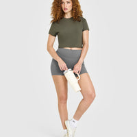 Cotton Relaxed T-Shirt | Alpine Green