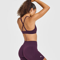 EasyLiftâ„¢ Cross Back Sports Bra | Blackberry Purple