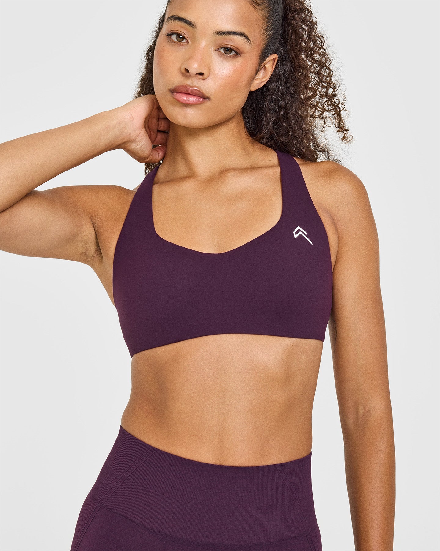 EasyLiftâ„¢ Cross Back Sports Bra | Blackberry Purple