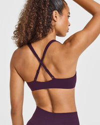 EasyLiftâ„¢ Cross Back Sports Bra | Blackberry Purple