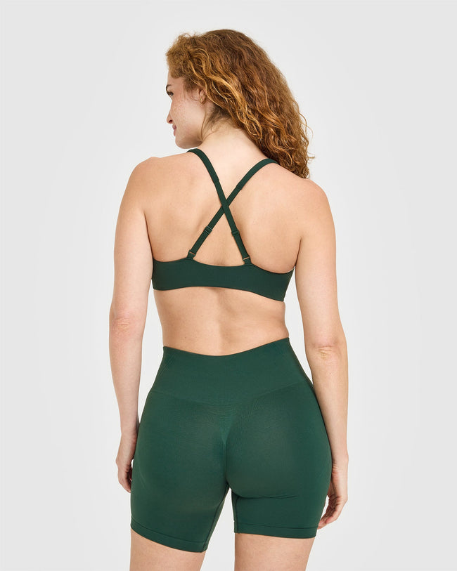 EasyLiftâ„¢ Cross Back Sports Bra | Racing Green