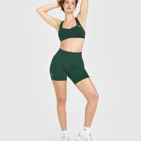 EasyLiftâ„¢ Cross Back Sports Bra | Racing Green