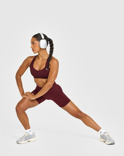 EasyLiftâ„¢ Cross Back Sports Bra | Rosewood