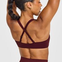 EasyLiftâ„¢ Cross Back Sports Bra | Rosewood