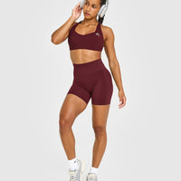 EasyLiftâ„¢ Cross Back Sports Bra | Rosewood