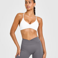 EasyLiftâ„¢ Ultra Minimal Bralette | White
