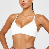EasyLiftâ„¢ Ultra Minimal Bralette | White