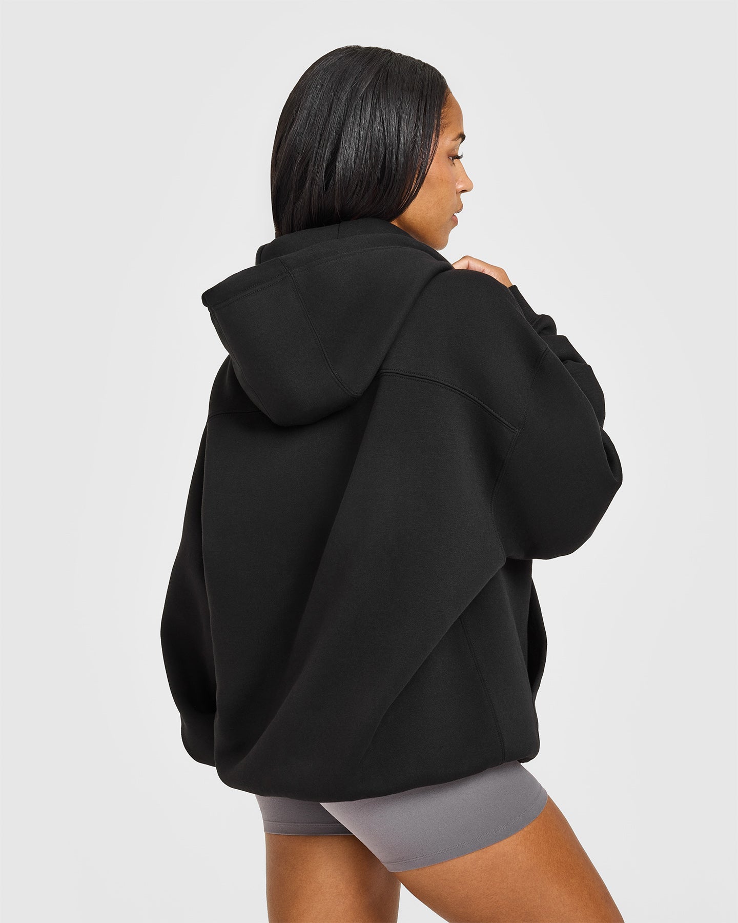 Foundations Oversized Hoodie | Black