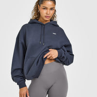 Foundations Oversized Hoodie | True Blue