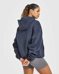 Foundations Oversized Hoodie | True Blue