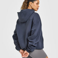 Foundations Oversized Hoodie | True Blue