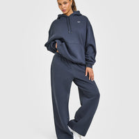Foundations Oversized Hoodie | True Blue