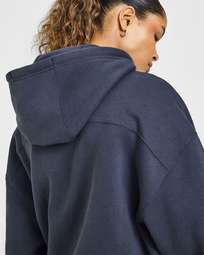 Foundations Oversized Hoodie | True Blue