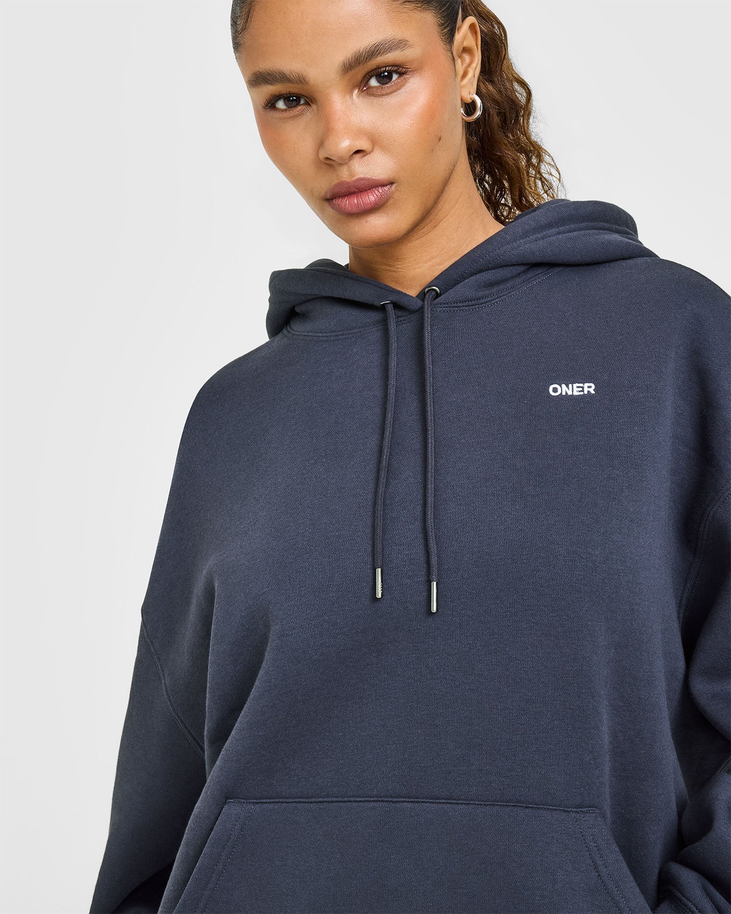 Foundations Oversized Hoodie | True Blue