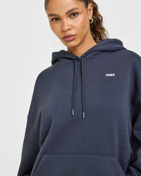 Foundations Oversized Hoodie | True Blue
