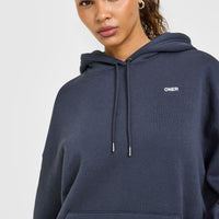 Foundations Oversized Hoodie | True Blue