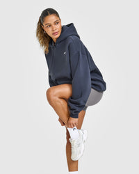 Foundations Oversized Hoodie | True Blue