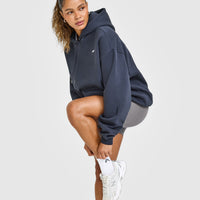 Foundations Oversized Hoodie | True Blue