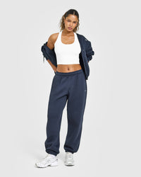 Foundations Oversized Joggers | True Blue