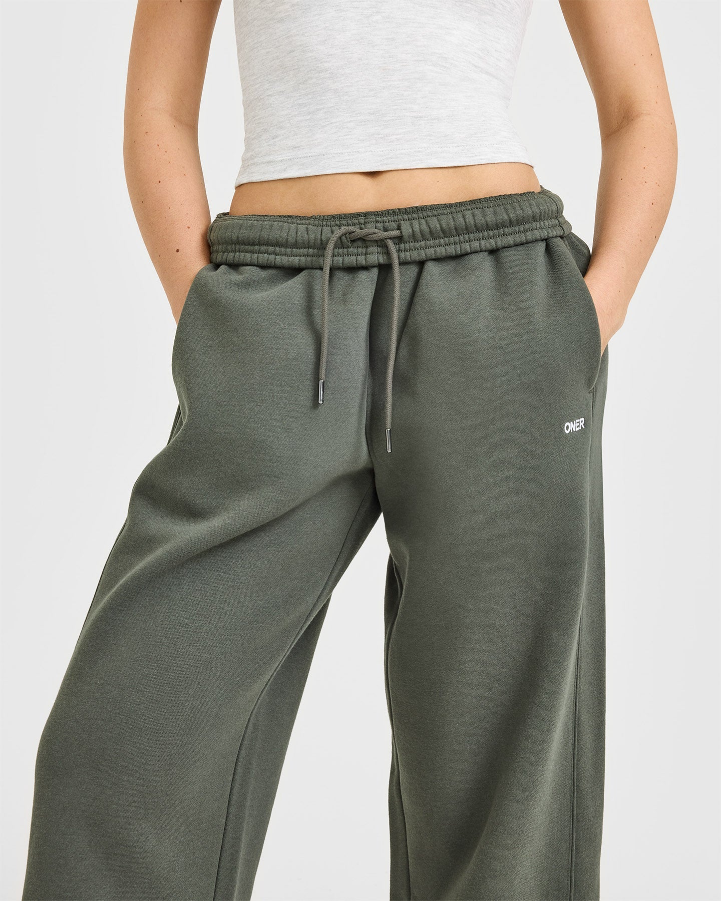 Foundations Straight Leg Joggers | Dark Khaki