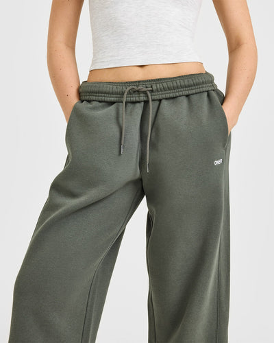 Foundations Straight Leg Joggers | Dark Khaki