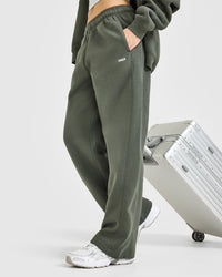 Foundations Straight Leg Joggers | Dark Khaki