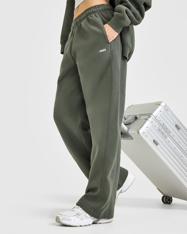Foundations Straight Leg Joggers | Dark Khaki